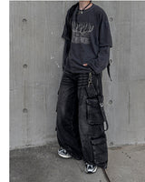 カウンティレイヤードロングスリーブTシャツ