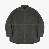  Square Pocket Overfit Corduroy Shirt