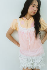 MOGU DOT LACE SHORTS 