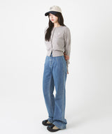 LOGO STITCH ROUND CARDIGAN [4color]