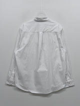 [Unisex] ソリッドコットンオーバーフィットシャツ