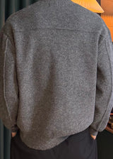 [virstyle original] INKKI Wool Drop-Shoulder Knit 2COLOR