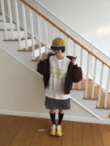【即日発送】YWD WELCOME T-SHIRTS_IVORY (1color)