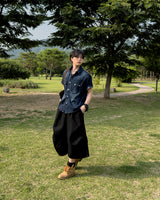 ベルケベルトカーゴバミューダパンツ