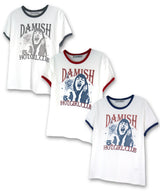 ホットガールクラブリンガーTシャツ_レッド