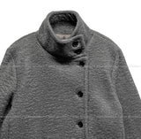 [wool 40%] スティンアルパカハイネックコート