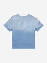 1/2 オーセンティックテーブルテニスクルーTシャツ (ライトインディゴ)