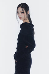 ミスティールーズドレス black