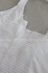 frill halterneck striped shirt blouse