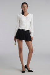 ドリーミーリボンブラウス, ホワイト