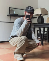 Nero Panel Cotton Wide Pants