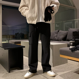 Wibird winter spandex brushed banding cargo pocket wide underwear