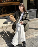 (UNISEX) M-65 Washed Field Jacket