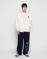26SS ベーシックロゴ ウィズ ラインフレンズ フーディジップアップ