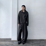Pinstripe Zip Jacket