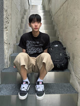 サッドピグメントショートスリーブTシャツ 3C
