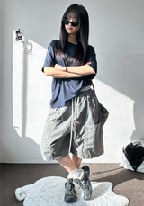 Maki Bibi Soft-Touch Basic Loose T-Shirt 10color