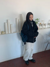 Sitella Half Zip-Up Coat Jacket