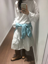 Le Panel Midi Skirt (2color)