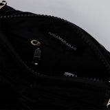 Knotted Micro Padding Bag (Glossy-Black)