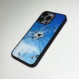 Crack of Sky Bumper Mirror Phone Case (Mirror)
