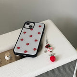 [MADE] strawberry pattern [epoxy bumper case]