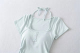 デラストラップレイヤードTシャツ