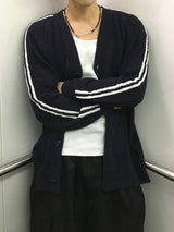 Prat knit track cardigan 3C