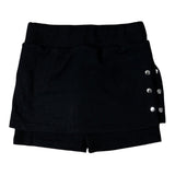 Snap skirt pants