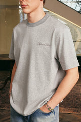 リブテクスチャーベースTシャツ