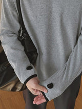 [A-T0331] サムホールワッフルTシャツ (4色)