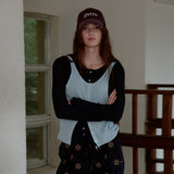 Parc Corduroy Ball Cap_Violet