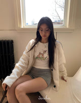 バンビスリムロングスリーブTシャツ