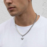 Astral Pearl Spliced Necklace