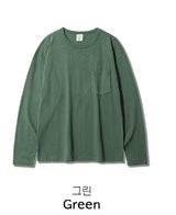 26FW★ 974OG Pocket Slub Long Sleeve Tee