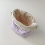 classic pouch_flower purple