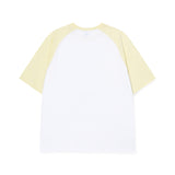 Dooms day Overfit Raglan T-shirt [White]