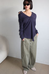 SLIT OFF TOP_NAVY