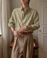 Roel ストライプシャツ