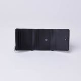Cactus leather tri-fold wallet