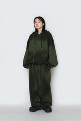 spray-washed string pants