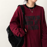 バズカラードロングスリーブTシャツ