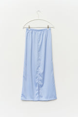 (W) Oslo Silk Long Skirt