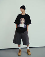 26SS CURLY HAIR BABY SHORT SLEEVE T-SHIRT