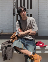 フルーヴベーシッククロップショートスリーブTシャツ