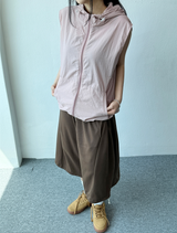 サイドプリーツストリングバミューダパンツ🖤🤎🤍🩶 - 4 カラーズ