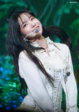 [Jo Yuri Necklace]ヘブンリークリスタルパールチョーカーネックレス - Silver Color