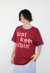 ジャスト リンガー オーバー Tシャツ