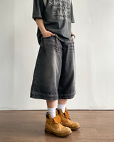 Log Bermuda Denim Pants