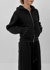 MADE] ポロミハートボアスウィートフーデッドジップアップ (Set Available)